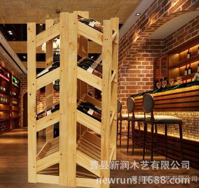 厂家直销~木制酒架 高档木制红酒架 加工定制木质酒架 质优价廉图片_高清图_细节图-曹县新润木艺 -