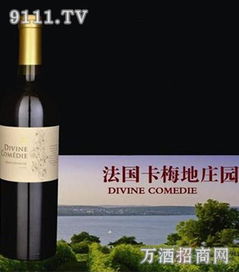 法国卡梅地庄园干红葡萄酒